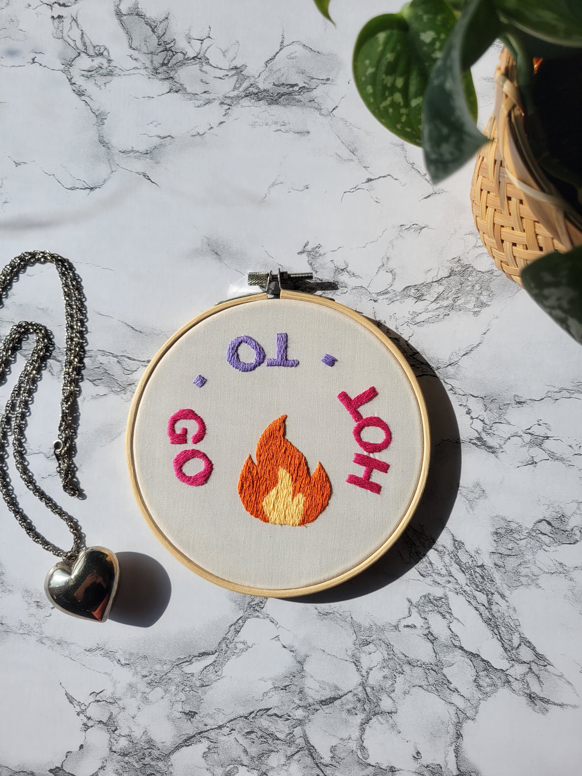 Roan Lyric Embroidery Art - 5 Inch Hoop