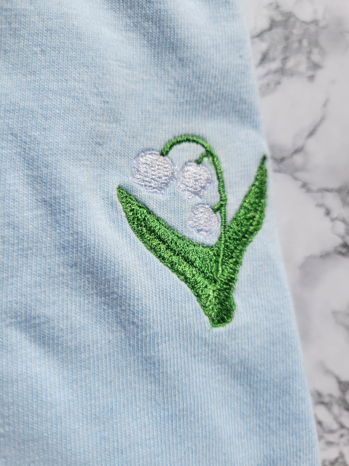 Lily of the Valley Embroidered Shirt - Unisex Sizing