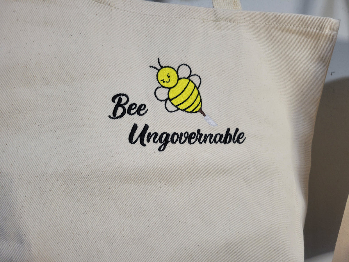 Bee Ungovernable Tote Bag