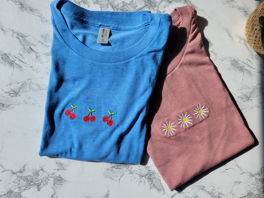 Embroidered Tank Tops - Women's Sizing