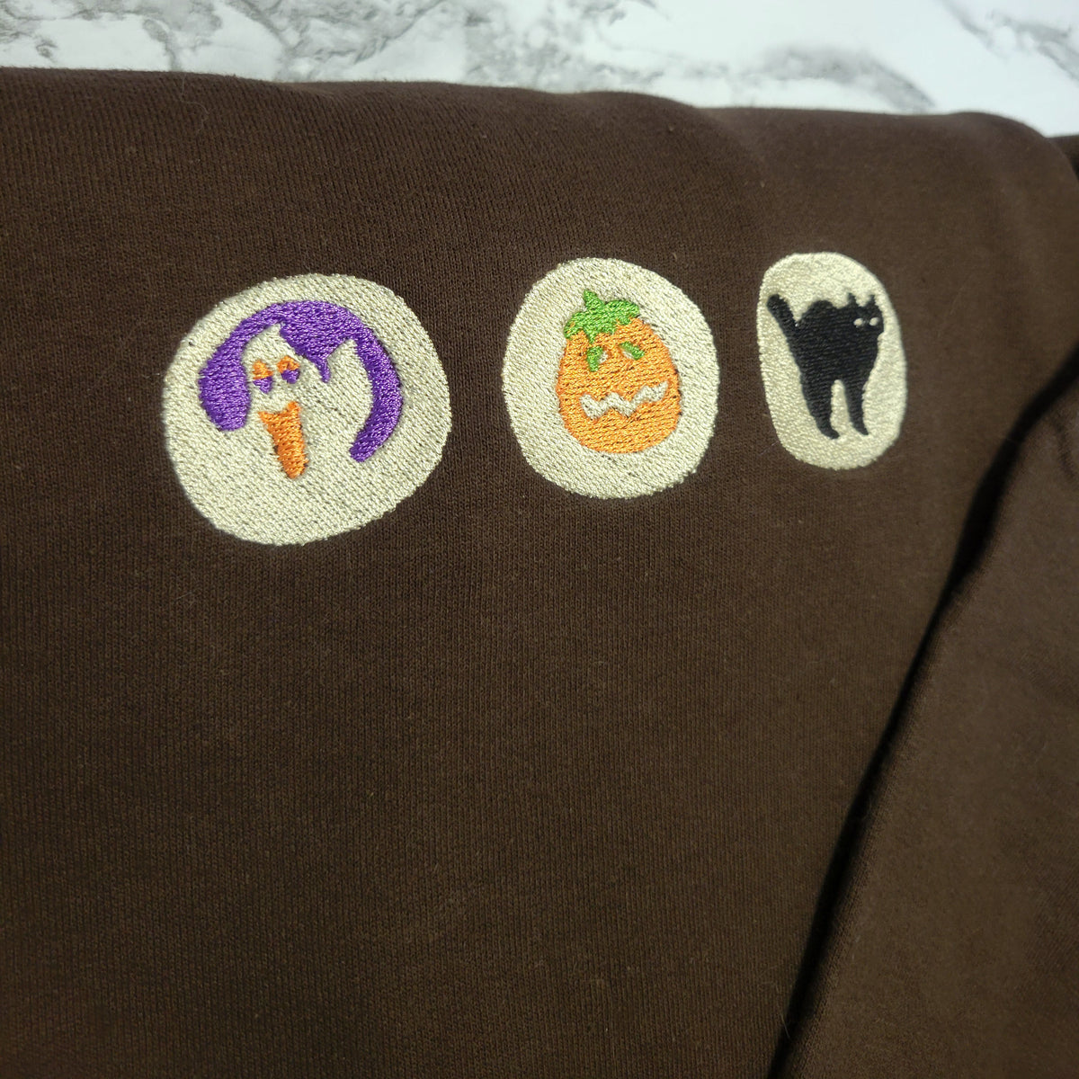 Halloween Cookies Embroidered Sweatshirt - Crewneck or Hoodie