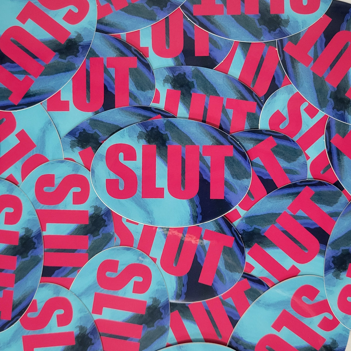 Slut Vinyl Sticker - 3x1"