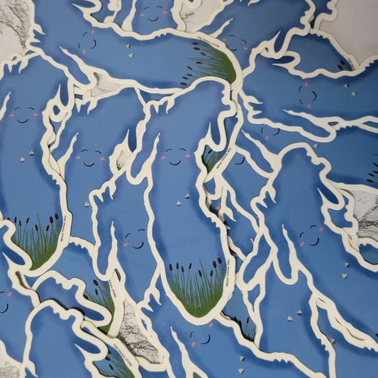 Lake Michigan Vinyl Sticker 3"