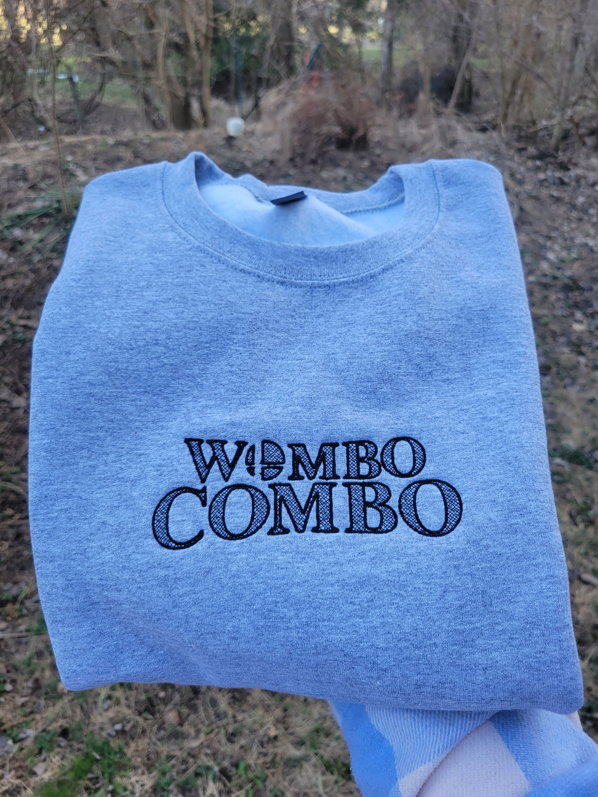 Wombo Combo Embroidered Crewneck Sweatshirt