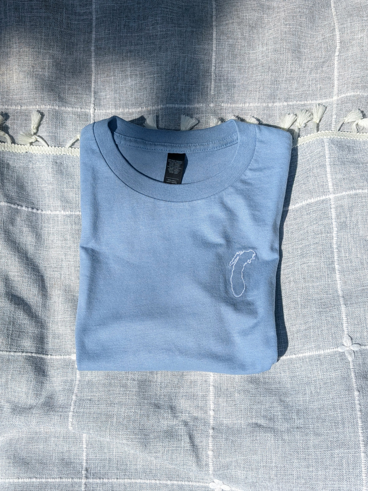 Lake Michigan Embroidered Shirt - Unisex Sizing