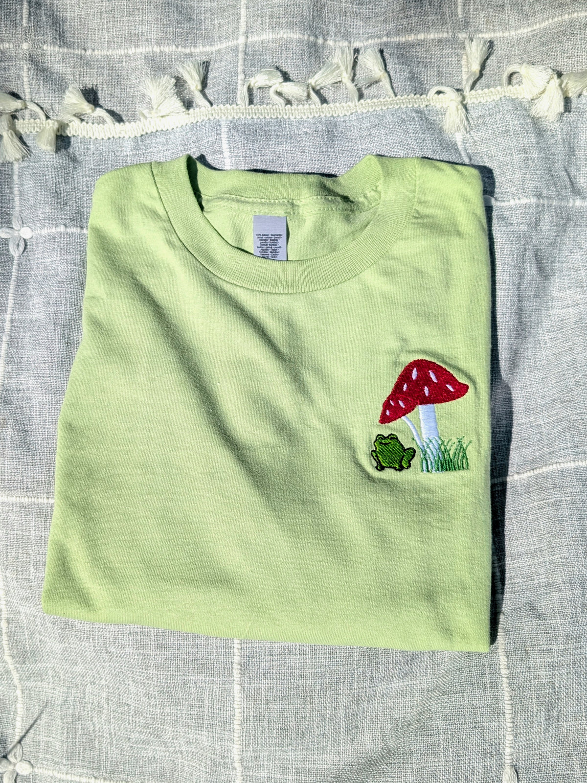 Frog Mushroom Shirt - Unisex Sizing