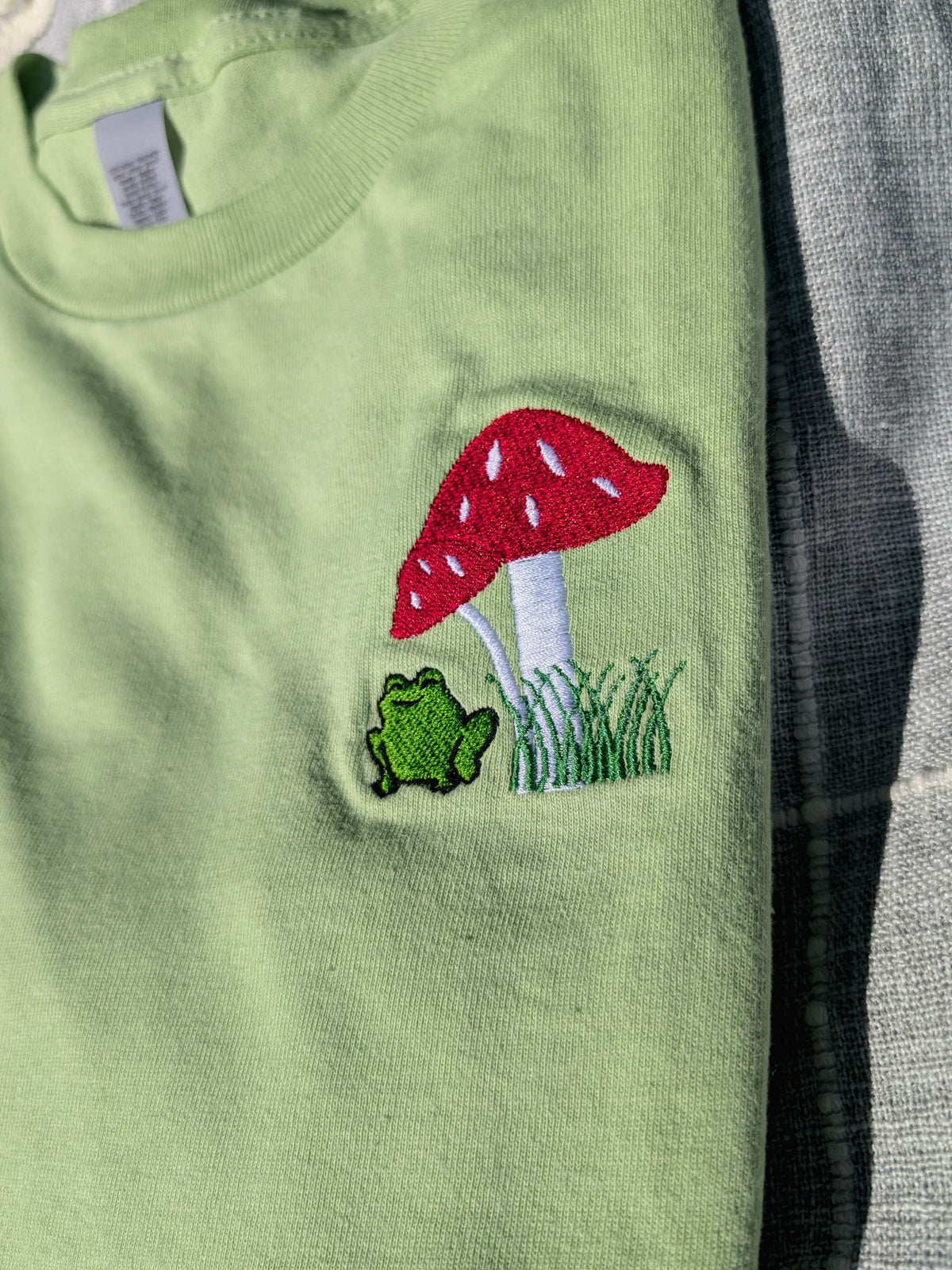 Frog Mushroom Shirt - Unisex Sizing